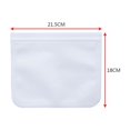 thumbnail image 5 of LOVERLYZ 8pcs Translucent Frosted Food Storage Bags PEVA Sealed Bag Food Package Fresh-keeping Pouch, 5 of 6