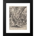 thumbnail image 2 of Crispijn van de Passe I 19x24 Black Modern Framed Museum Art Print Titled - Eleazar Burned by Antiochus (1591), 2 of 5