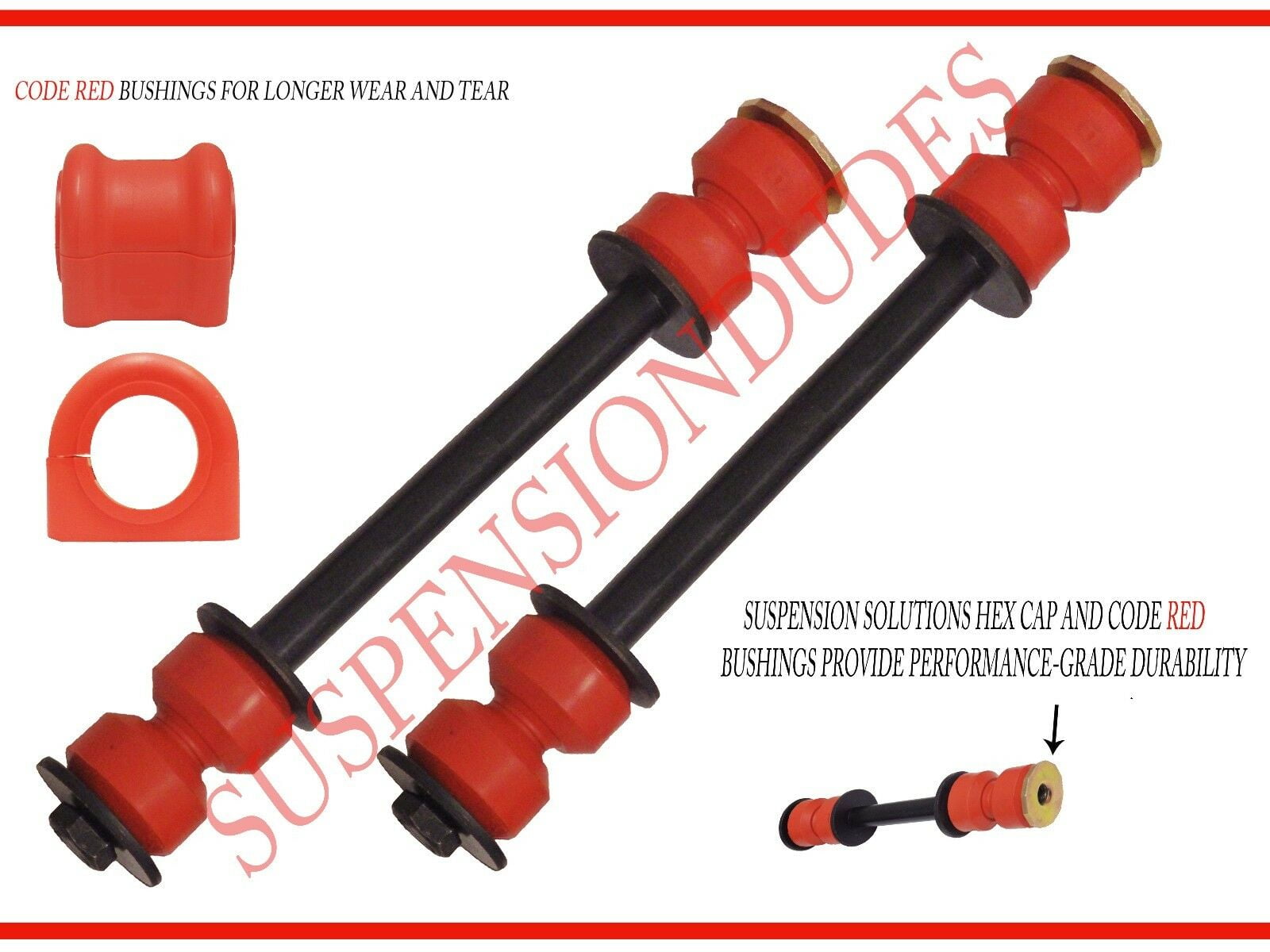 Suspension Dudes New Front Sway Bar Links, Bushings 19942004 Dodge Ram