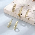 thumbnail image 6 of 5Pcs Belly Button Ring for Women 14G Short Opal Navel Rings Silver Gold Clicker Piercing Pack Simple Dangle Cute CZ Small Hypoallergenic Reverse Piercings Jewelry, 6 of 6