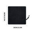 thumbnail image 3 of Komiseup Heated Seat Cushion, Heated Pad For Office Chair, Seat Warmer For Home Seat Cushion, Portable Wireless Heating Seat Pad, Power Bank Not Included, 3 of 5