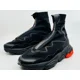 thumbnail image 3 of Ad-id-as originals Ozweego TR STLT FV9669 Black Solar Red Men's Size 5.5, 3 of 6