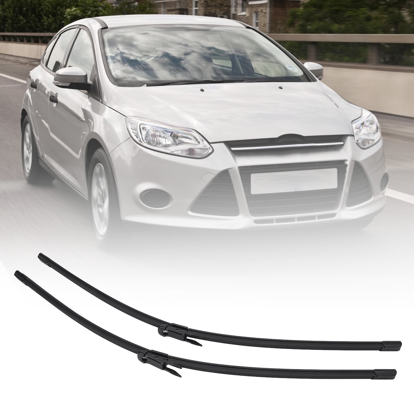 Wiper Blades Set, 2 Pcs Windshield Wiper Blades Efficient Wiping  for  Escape LHD Car