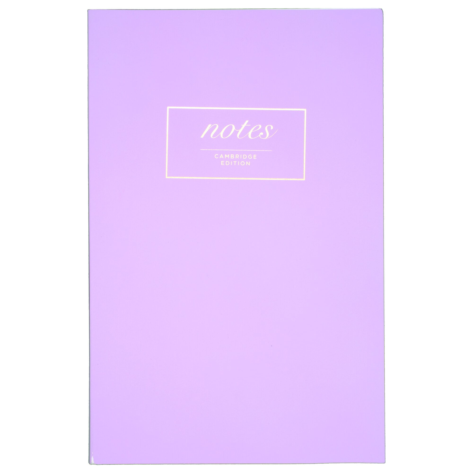 Cambridge Work Style Casebound Medium Fashion Notebook Lavender - Meeting