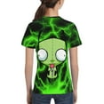 thumbnail image 5 of Alien Invader Zim Youth Unisex T-Shirt Crewneck Short Sleeve Double-Sided Print Tee Shirts Top For Boys Girls Kid Teen Large, 5 of 6