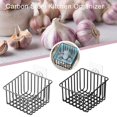 Blarkrus Carbon Steel Kitchen Onion Ginger Garlic Seasoning Organizer