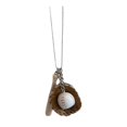 thumbnail image 1 of KLKCMS Ensemble de Baseball Pendentif Collier Mignon pour Femmes pour les Fêtes Rue Marron, 1 of 9