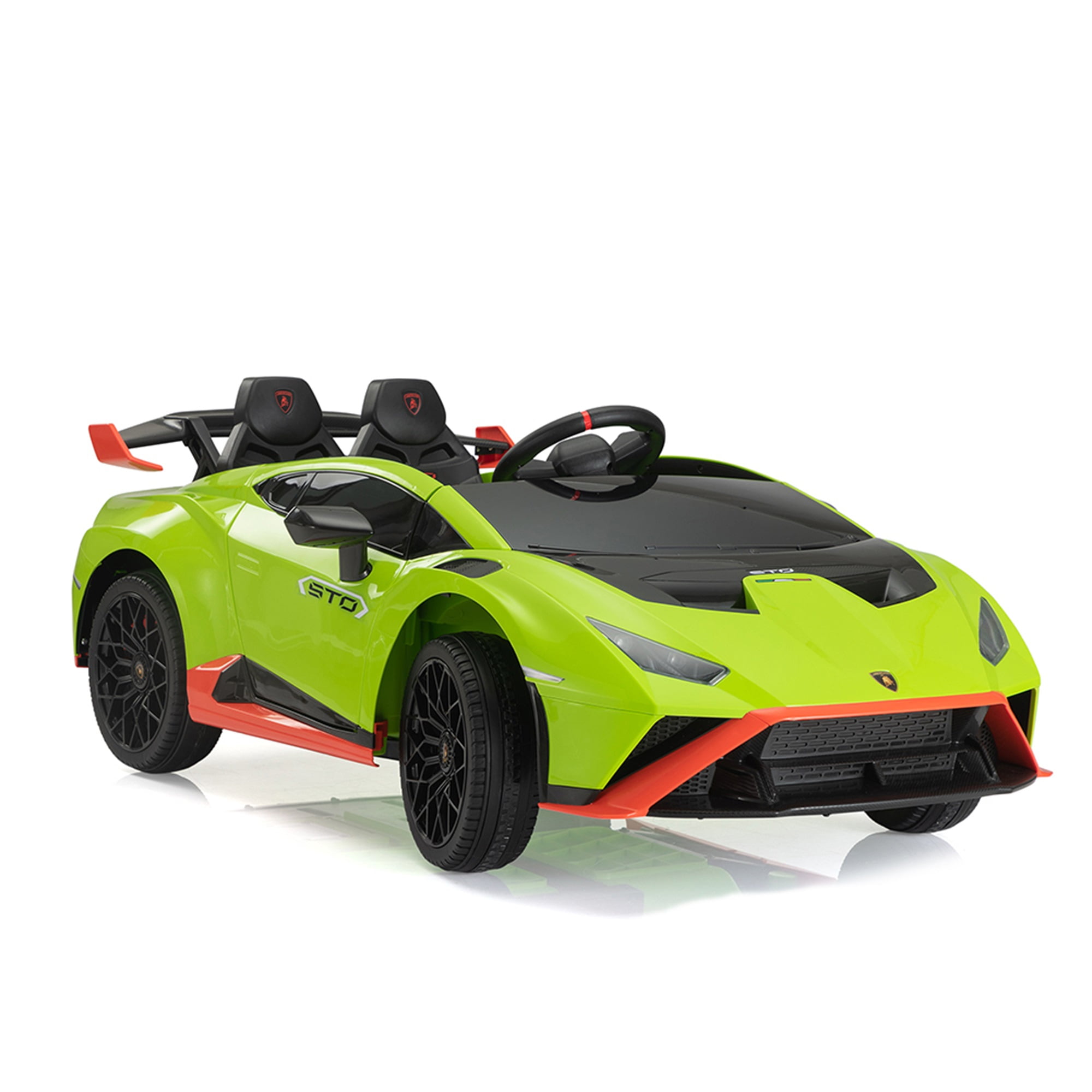 CIPACHO 12V Ride On Car for Kids Licensed Lamborghini Electric Vehicles Battery Powered Sports Car with Control, 2 Speeds, Sound System, LED Headlights and Hydraulic Doors, Green CIPACHO 12V Ride On Car for Kids Licensed Lamborghini Electric Vehicles Battery Powered Sports Car with Control, 2 Speeds, Sound System, LED Headlights and Hydraulic Doors, Green