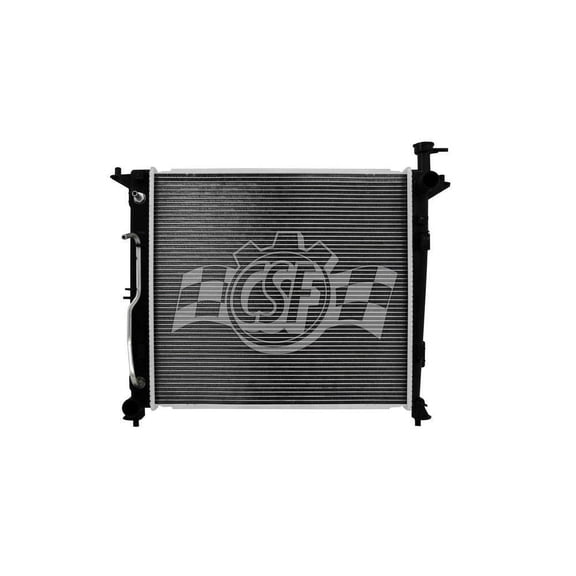 CSF 3790 1 Row Plastic Tank Aluminum Core Radiator
