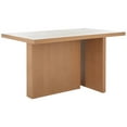 thumbnail image 4 of Safavieh  Assana Modern Farmhouse Rectangular Dining Table - 54" W x 32 " D x 30" H 53.9  in. W x 31.5  in. D x 29.9  in. H - Sand, 4 of 5