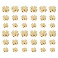 thumbnail image 1 of Miangastore 60 Pcs Perles à Surface Lisse DIY Collier Bracelet Espaceur (Doré), 1 of 8