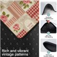thumbnail image 3 of Pioneer Flower Floral Print Pattern Kitchen Rugs Sets Of 3,Kitchen Runner Rugs Non Skid Washable,Decorative Kitchen Floor Mats for Kitchen,Sink,Laundry,17X30 Inch + 17X47 Inch + 17X59 Inch, 3 of 6