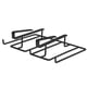 thumbnail image 1 of Soporte Universal Para Copas De Vino, Soporte De Copas De Hierro Para Debajo Del Gabinete, Colgador De Almacenamiento De Copas De Vino De Metal Para Cocina, Restaurante, Bar Noticed HA019597-00, 1 of 7