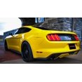 thumbnail image 5 of Fits 2015-2017 Ford Mustang Corsa Performance Exhaust System Kit 14328BLK Xtreme Cat Back System; Stainless Steel; With Mufflers; 3 Inch Pipe Diameter; Dual Exhaust With Dual Exit, 5 of 5