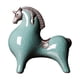 thumbnail image 1 of Estatua de caballo Escultura de cerámica Centro de mesa Artesanía fina Arte Artesanía Creativa 105 cm x 55 cm x 11 cm, 1 of 9