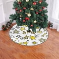thumbnail image 2 of FMSHPON Pack of Stars Xmas Christmas Tree Skirt Stand Mat for Holiday Party Decoration Indoor Outdoor 48 inches, 2 of 3