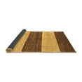 thumbnail image 2 of Ahgly Company Indoor Square Abstract Brown Modern Area Rugs, 4' Square, 2 of 4