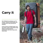 Klean Kanteen TK Wide 64 Oz Loop Top Brushed Stainess