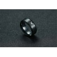 thumbnail image 3 of Men Rings Titanium Steel Matte Ring Black Spider Ring for Man Halloween Jewelry, Size 7, 3 of 6