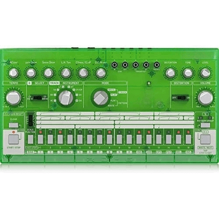 RD-6-LM Analog Drum Machine - Lime Translucent