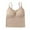 Khaki, variant on Xfvqtps Camisole Tops for Women Padded Spaghetti Strap Scoop Neck Sleeveless Backless Tank Tops Khaki