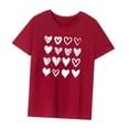 thumbnail image 3 of Camiseta para mujer con cuello redondo, camisetas transpirables de verano para viajes deportivos, uso diario XL, 3 of 8