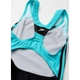 thumbnail image 2 of Speedo Girl's Swimsuit One Piece Swimsuit Infinity Splice Thick Strap, Sea Level, 7, 2 of 4