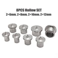 thumbnail image 1 of 8Pcs 6-8-10-12Mm Solid Hollow Dowel Centre Point Marker Hole Tenon Center Set, 1 of 8