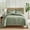Sage Green, variant on Levtex Home - 100% Linen - Queen Duvet Cover - Washed Linen - Cocoa - Duvet Cover Size (90x94in.)