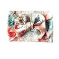 thumbnail image 1 of Newborn Baby Pastoral Style Printing Flower Girls Butterfly Knot Elasticity Headbands Children Hair Accessories Hair BandsBlue He Qiyong unisex, 1 of 1
