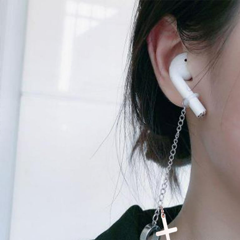 Wireless Earphone Earrings Chic Earphone Holder Anti- Lost Earrings, Call  Phone Accessories For Women Men - Temu Italy