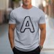 thumbnail image 1 of Tops para hombre, blusas y camisas de cuello redondo y manga corta para hombre, camisetas deportivas informales con estampados a la moda para hombre, blusas de cuello redondo y manga corta, blusas de, 1 of 5