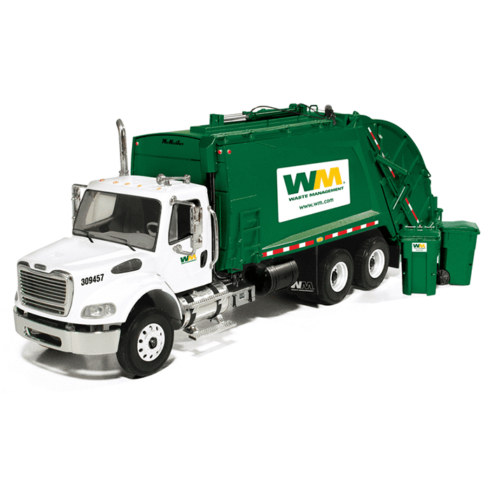 toy front loader garbage truck
