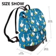 thumbnail image 2 of Defioc Cartoon Goose Print PU Leather Backpack,Backpack Purse for Women Fashion Multipurpose Design Handbag Ladies Bags Travel Backpack, 2 of 4