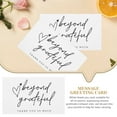 thumbnail image 3 of MLINS  100 Pcs Thank You Card Gift Beyond Grateful Cards Wedding Multipack, 3 of 8