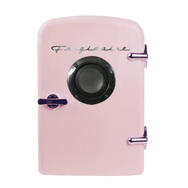 Frigidaire Portable Retro 6can Mini Fridge EFMIS151, Builtin