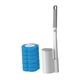 thumbnail image 1 of Kit de limpieza de cepillo de inodoro desechable para baño y hogar Azul, 1 of 9