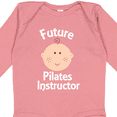 thumbnail image 4 of Inktastic Future Pilates Instructor Occupation Boys or Girls Long Sleeve Baby Bodysuit, 4 of 5