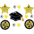 thumbnail image 1 of Class of 2022 Yellow Graduation Cap Hat Party Balloons Decorations Grad Graduate Congratulations, 1 of 1