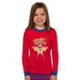 thumbnail image 2 of DC Comics Girls Wonder Woman Diana Prince Retro Character 2PC Tight-Fit Pajama Set For Kids Toddlers, 2 of 3