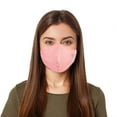 thumbnail image 5 of DALIX Embroidered Peach Cloth Face Mask Reuseable Washable in Pink Made in USA - S-M Size, 5 of 5