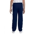 thumbnail image 2 of The Gildan Youth Heavy Blend 8 oz. 50/50 Sweat pants NAVY - XL, 2 of 3