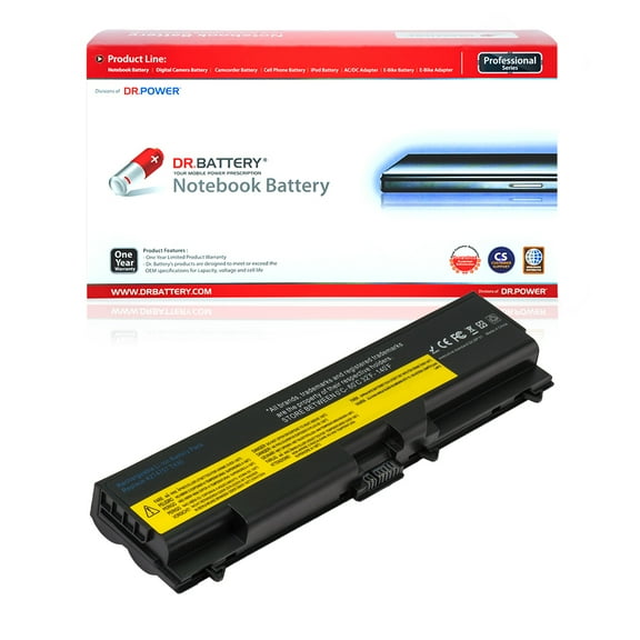 DR. BATTERY - Replacement for Lenovo ThinkPad L430 / L430 2465 / L430 2466 / L430 2468 / L530 / L530 2478 / L530 2479 / 42T4758 / 42T4763 / 42T4764 / 42T4765 / 42T4766 / 42T4790 / 42T4791