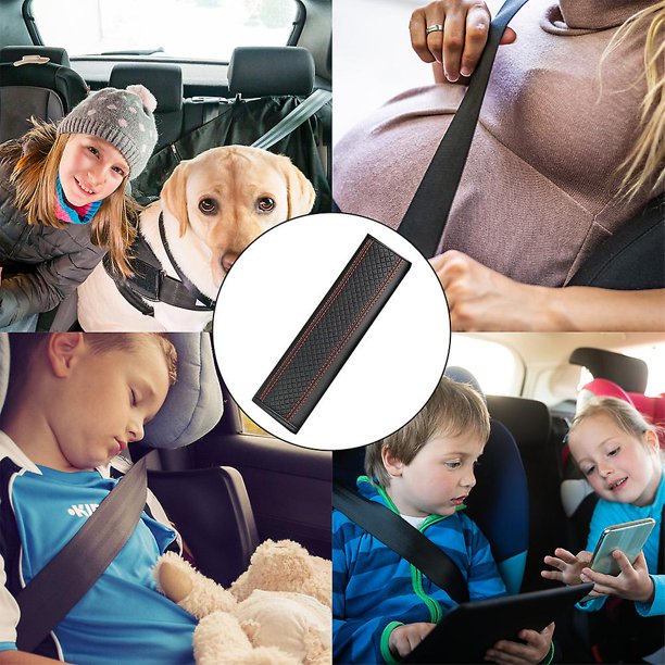 Pack De 3 Almohadillas Para Cinturón De Seguridad Infantil - Suaves Y Universales