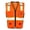 Orange, variant on Men's Black Series Heavy Duty Vest, Style 1513