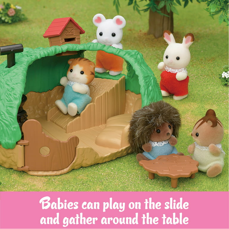 Calico Critters Baby Hedgehog Hideout, Dollhouse Playset with Figure