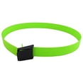 thumbnail image 2 of Scuba Choice Scuba Diving 60" Long 2" Webbing Weight Belt with Plastic Buckle, Lime, 2 of 3