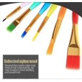 thumbnail image 3 of Kids Paint Brushes, Children Paint Brushes, Art Paint Brushes, Paint Brushes Drawing Tools, Children Paintbrushes For Watercolor, Oil, 3 of 5