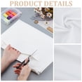 thumbnail image 3 of White TPU Fabric 54 Inch Wide Waterproof Film Fabric Frosted Fabric Matte Fabric Creative Designer Fabric for Sewing DIY Craft Clothing Raincoat, 3 of 5