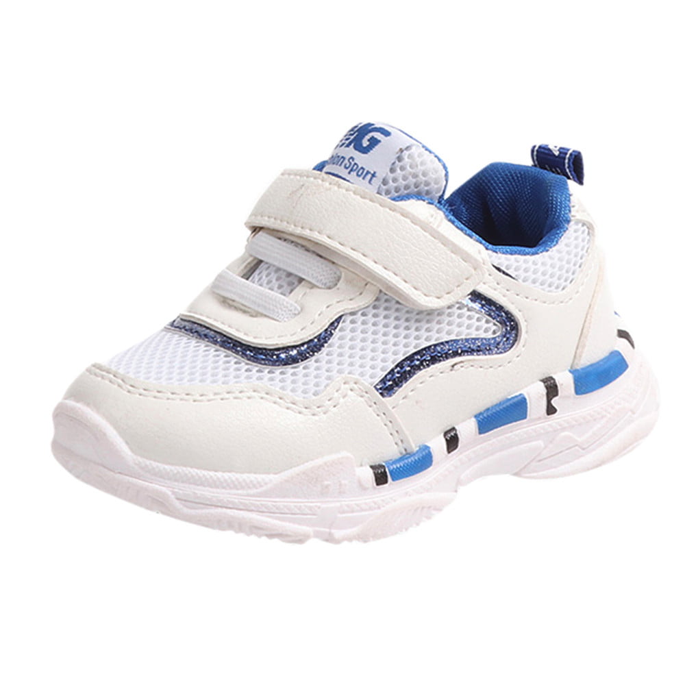 Toddler Kids Baby Boys Girls Sport Running Shoes Letter Mesh Shoes Sneakers 